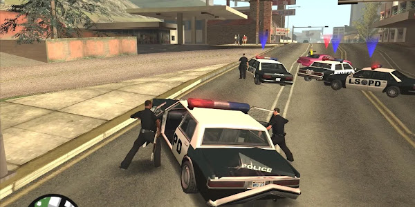 Mod Police job - CJ Police / GTA San Andreas (for Windows)