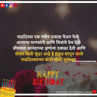 Birthday Wishes In Marathi