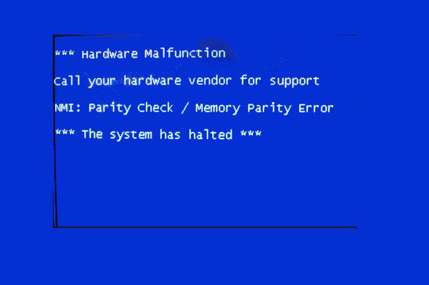 tHINKPAD IBM problème qui affiche l'écran bleu en signalant un problème re ram