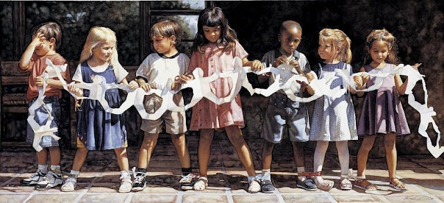 Steve Hanks, children paintings