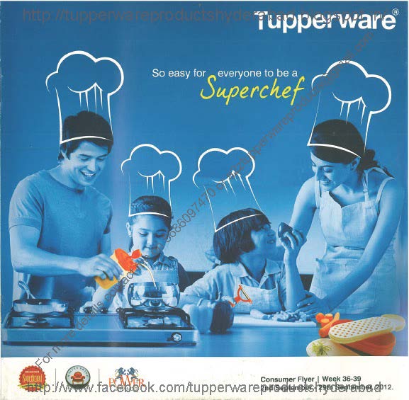 Tupperware September 2012 Flyer Page 01