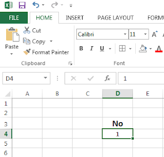 cara penomoran otomatis ms excel