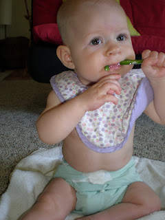 New method of introducing baby to solid bell pepper