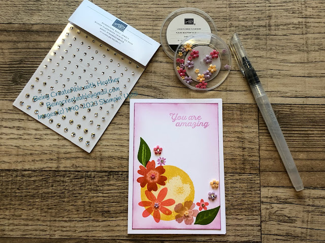 In Bloom, Watercolour Shapes, Stampin' Up!