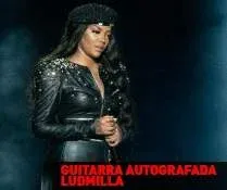 Promoção Rádio Disney e Ludmilla - Guitarra  Autografada