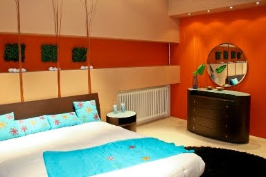 DORMITORIOS NARANJAS ORANGE BEDROOMS by dormitorios.blogspot.com