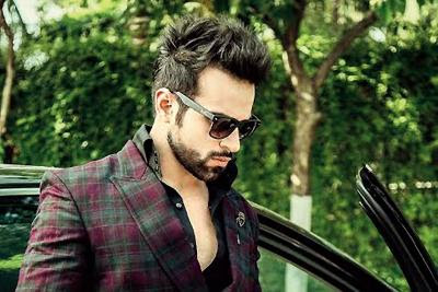 Rithvik Dhanjani Photo in Cherry Red Blazer 