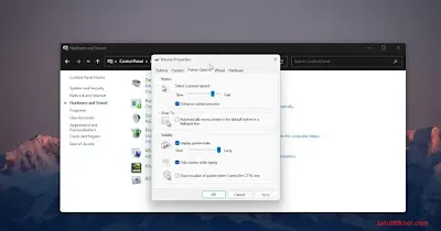 Begini Cara Menampilkan Bayangan Mouse Pointer di Windows