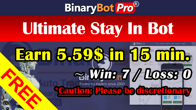 Ultimate Stay In Bot | Binary Bot | Free Download