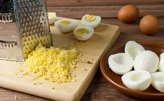 Grated Eggs
