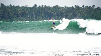 Satu-satunya Peselancar Indonesia yang Masuk Semi Final WSL Nias Pro QS5000 