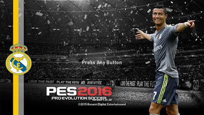 PES 2016 Cristiano Ronaldo Start Screen by Firas Zinou