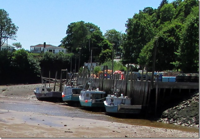 The Harbor at St. Martin at Low Tide