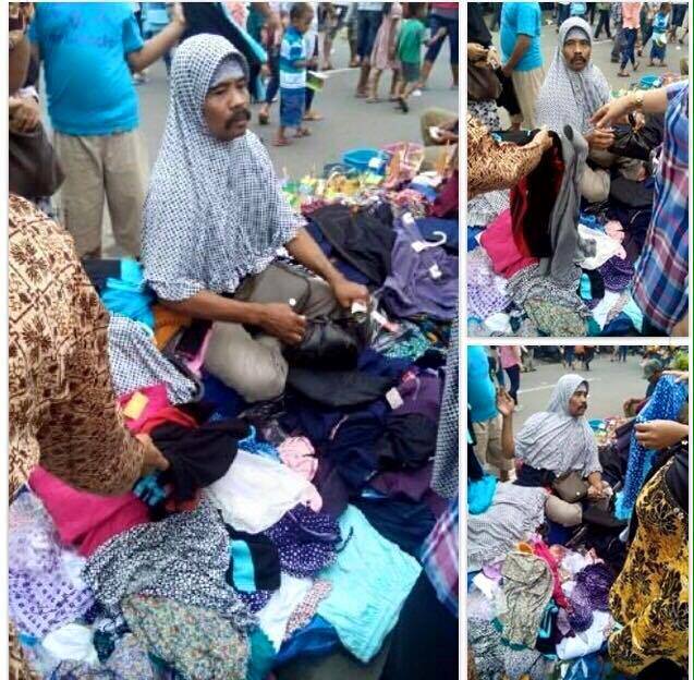 Bapak Yang Berkumis / Pakai Cara Aneh, Penjual Kerudung Ini Jadi Viral ... - Diposting oleh ...