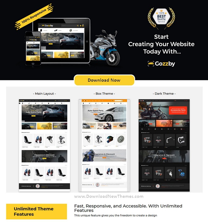 Automotive Business Multipurpose Website Theme