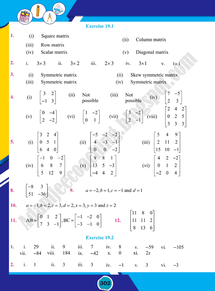 answers-key-mathematics-class-10th-text-book