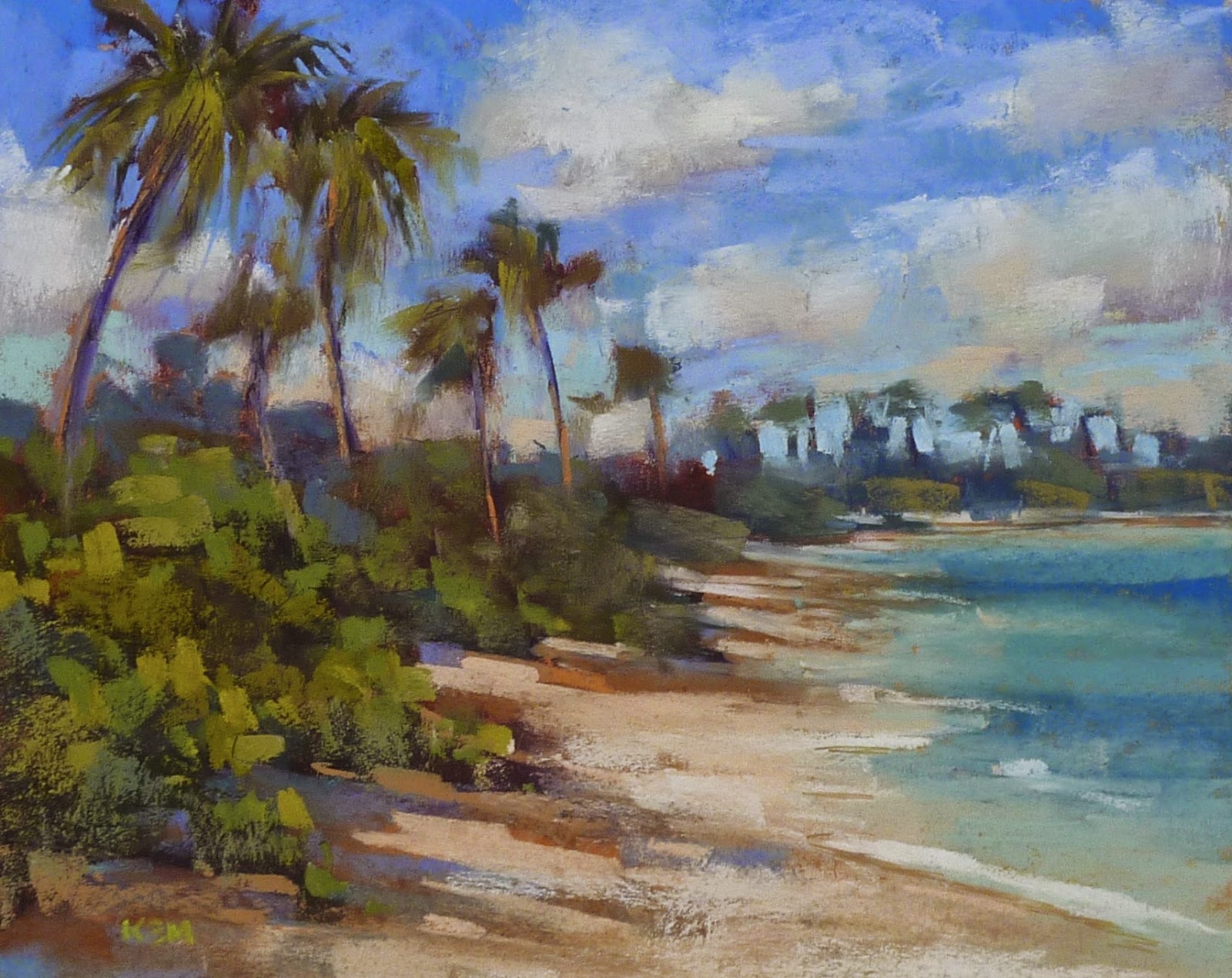 Painting My World: How to Paint the Beach...New Pastel ...