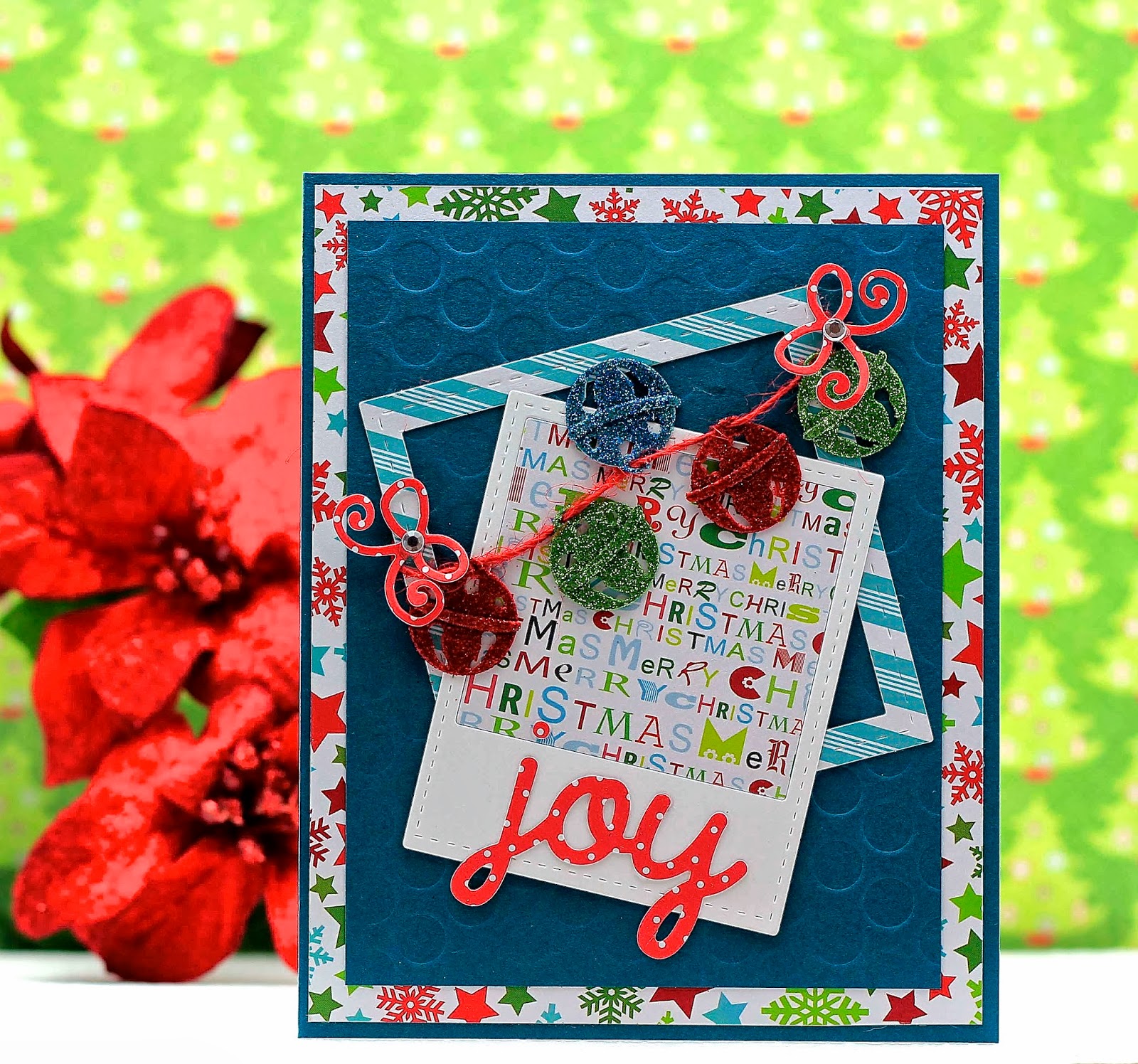 Lil Inker, Christmas Bits Die Set, Instant Camera Frame, Stitched Mat ...