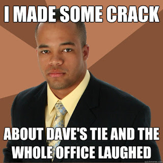 successful black man meme dave's tie