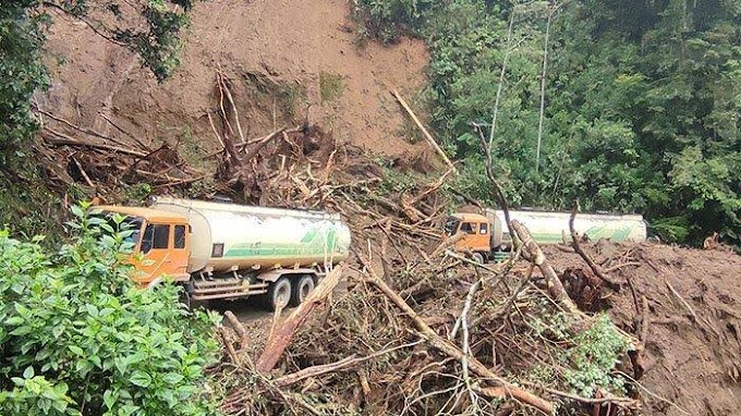 1 Truk Terjun ke Jurang Akibat Longsor di Karo, Sopir Tewas