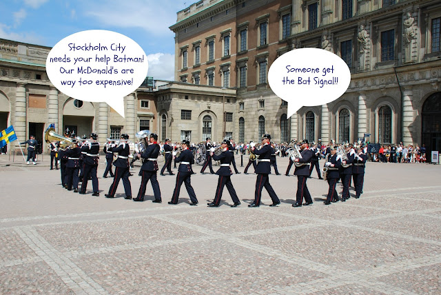 Royal Changing of the guard Stockholm Sweden