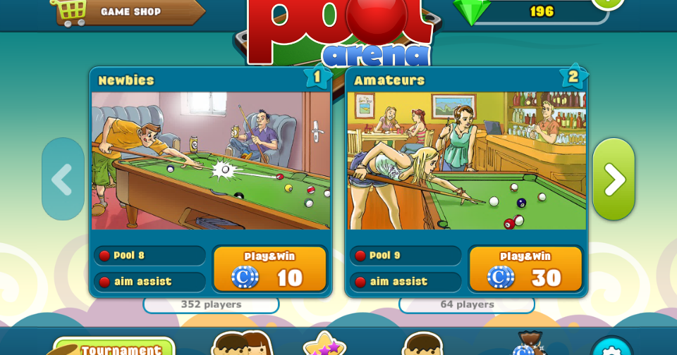 Cheats and Hacks: Pool Arena Long Line Hack updated