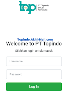 Cara Login Ke Web Report Topindo Solusi Komunika