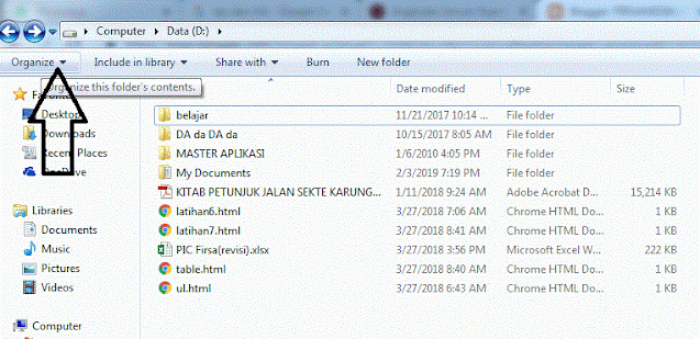 Cara Menyembunyikan Folder Dengan Notepad