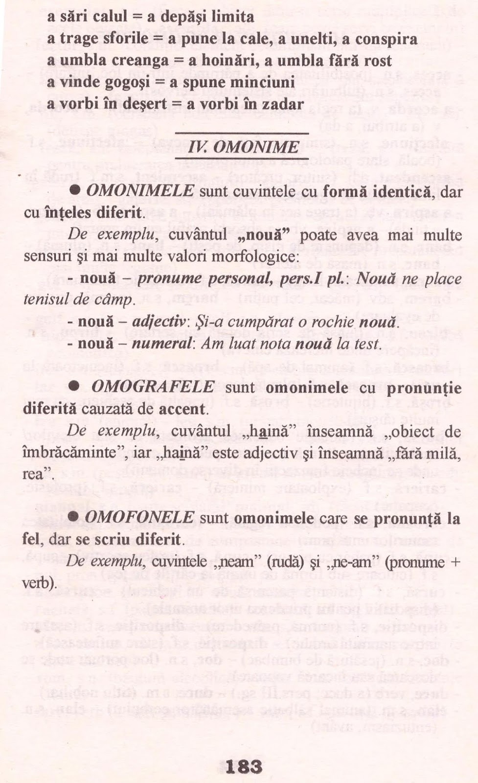 Greseli Din Manuale Omonime Omofone Omografe