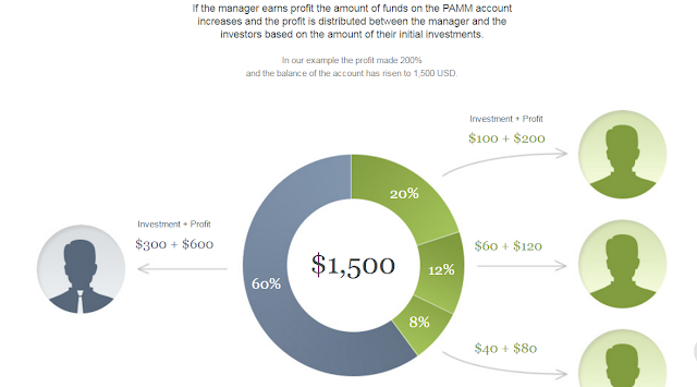 how pamm account works