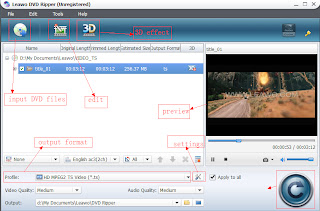 leawo dvd ripper-steps