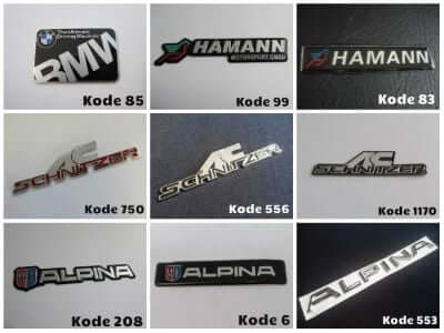 Emblem Tempel BMW