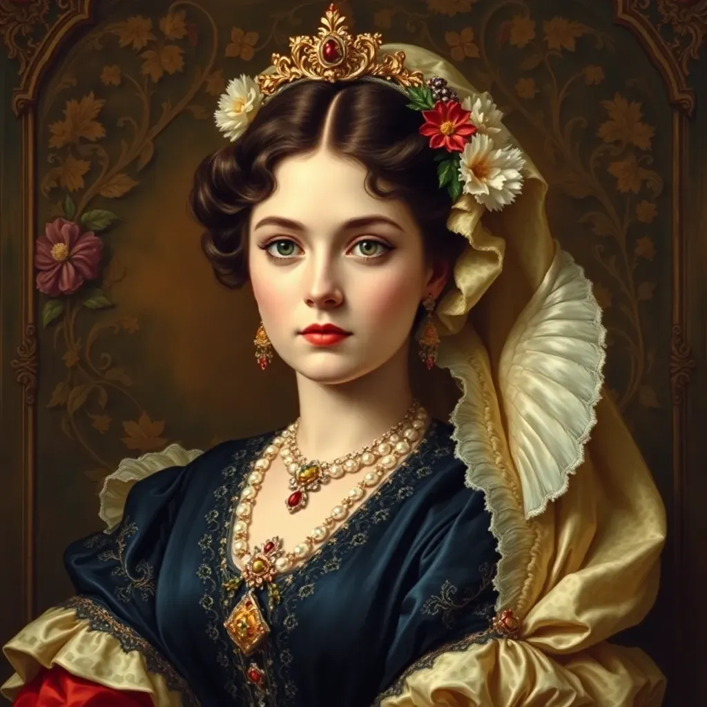 Victorian Style Portrait Art