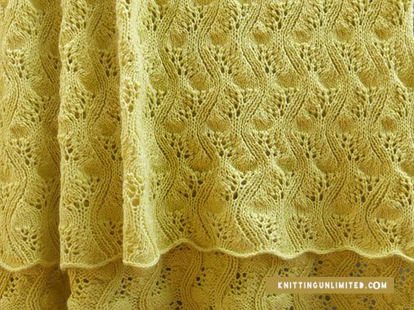 Japanese Feather Lace #Knitting