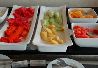 Breakfast buffet at Hyatt Regency Cancun