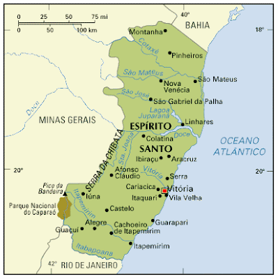 Espirito Santo Mapa da Cidade