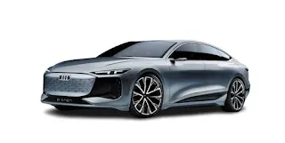 Electric car Audi A6 E-tron