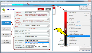 Credit Limit Settings in SuperERP Accounting GSTSoftware