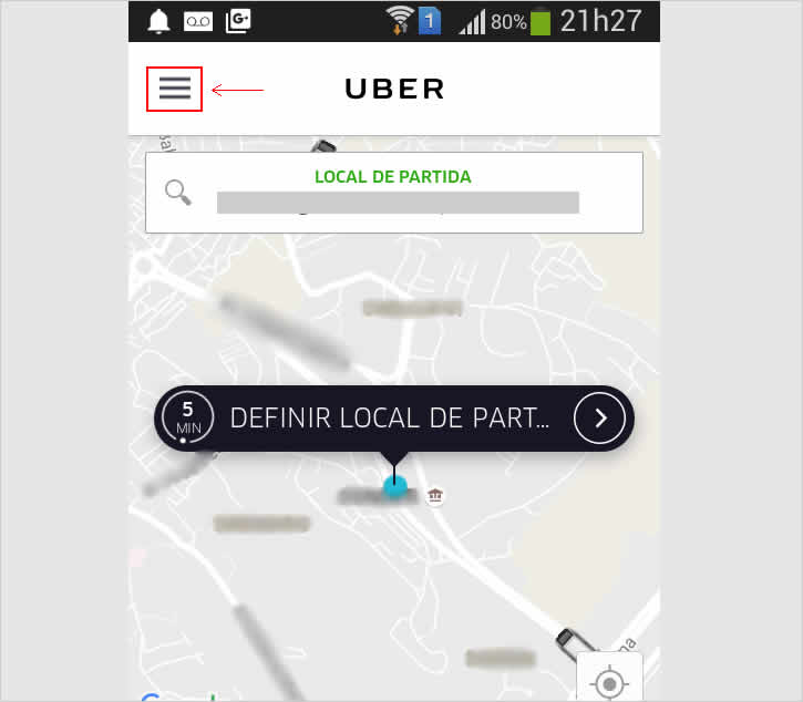 Saber a média das avaliações como passageiro no Uber