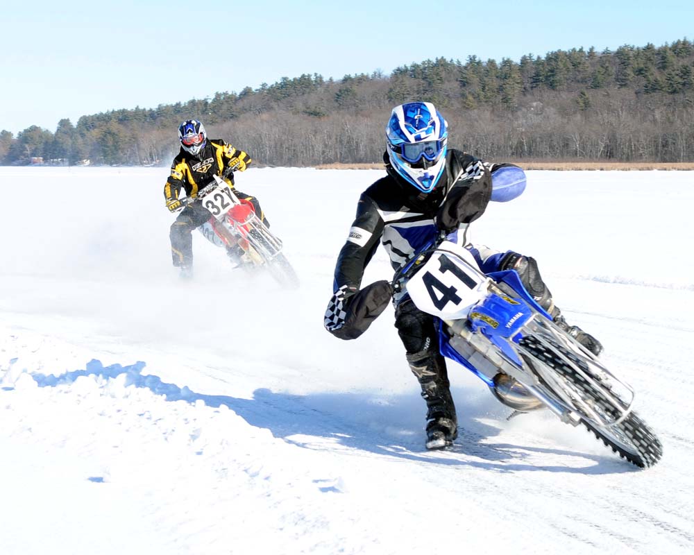 Toronto Grand Prix Tourist - A Toronto Blog: Motorcycle Ice Racing - A