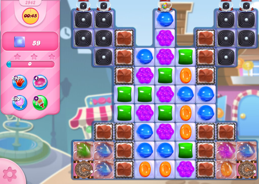 Candy Crush Saga level 2942