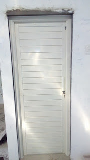 Pintu Rumah Minimalis, Pintu Panel Aluminium Surabaya
