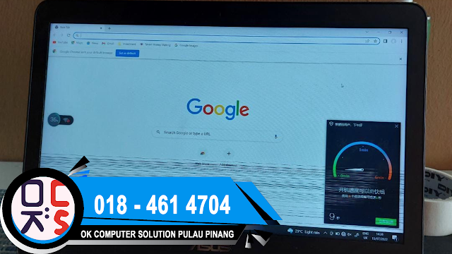 SOLVED : KEDAI LAPTOP ALMA | ASUS VIVOBOOK UX305F  | HORIZONTAL LINE ON THE SCREEN | NEW SCREEN REPLACEMENT