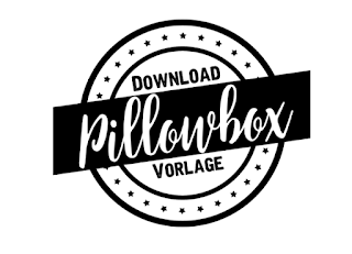 Download: Kostenlose Vorlage für Schachtel/ Pillow-Box