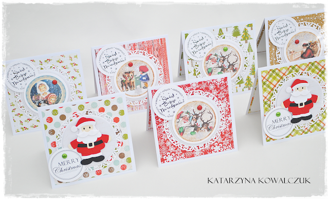 KARTKA ŚWIĄTECZNA scrapbooking