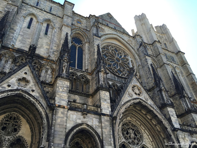 NYC cathedral with gothic architecture