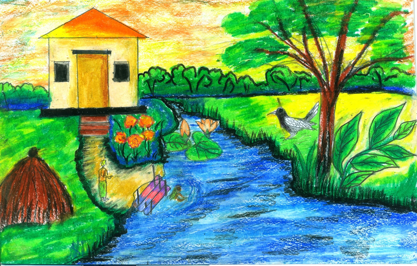 Drawing Competition: Santhome Public School - Mira Road : Group III - 2014