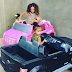 North West poses with Scottie Pippen's daughter on a playdate