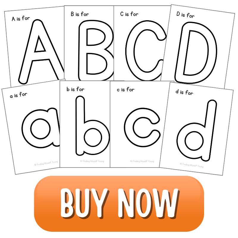 Buy printable alphabet letter templates here.
