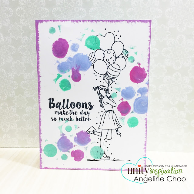 ScrappyScrappy: Unity BIG Blog Hop + New Videos #scrappyscrappy #stamp #stamping #card #unitystampco #copic #coloring #angiegirl #distress #timholtz #distresspaint #stencil #stipple